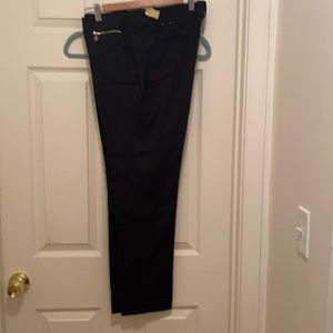 Straight leg black pants size 12